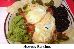 Breakfast Special Huevos Ranchos