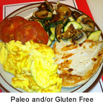 Paleo & Gluten Free Choices at Cabot's