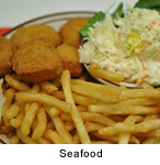 Seafood Choices at Cabot's