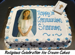 view religious themed ice cream cakes