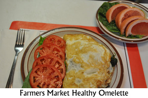 Farmers Market Healthy Omelette