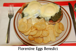 Florentine Eggs Benedict