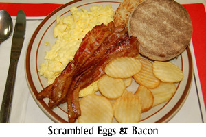 Scrambled Eggs and Bacon