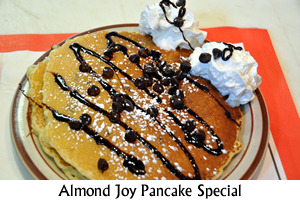 Almond Joy Pancake Special