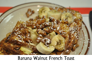 Banana Walnut French Toast