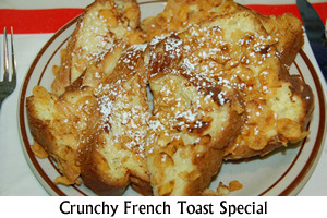 Crunchy French Toast Special