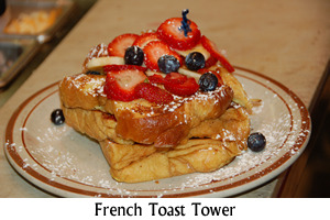 French Toast Tower Special