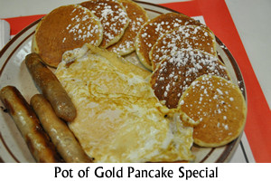 Pot of Gold Pancake Special