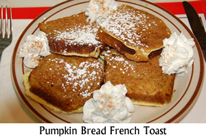 Pumpkin Bread French Toast