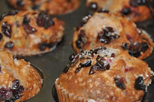 Tripleberry Muffins