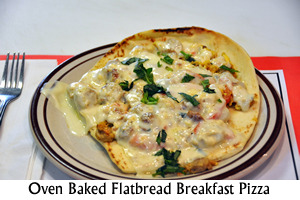 Oven Baked Flatbread Pizza