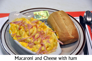 Macaroni and Cheese with Ham