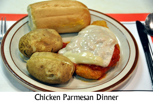 Chicken Parmesan Dinner