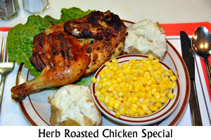 Herb Roasted Chicken Special