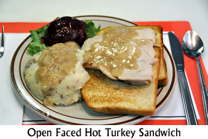 Open Faced Hot Turkey Sandwich