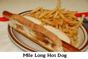 Mile Long Hot Dog