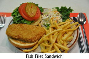 Seafood Fish Filet Sandwich