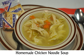 Homemade Chicken Noodle Soup