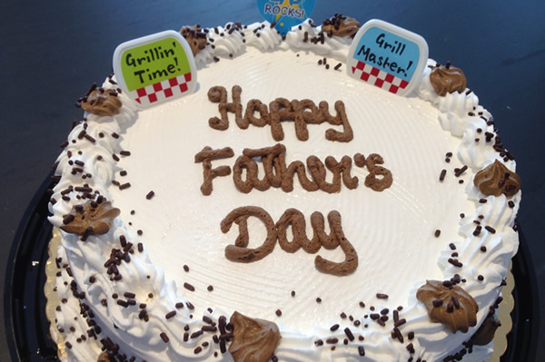 Fathers Day Cake Charms - Happy Fathers Day - Hexagonal Bonbonniere Tag-sgquangbinhtourist.com.vn