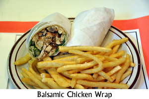 Balsamic Chicken Wrap