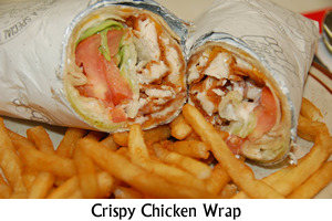 Crispy Chicken Wrap