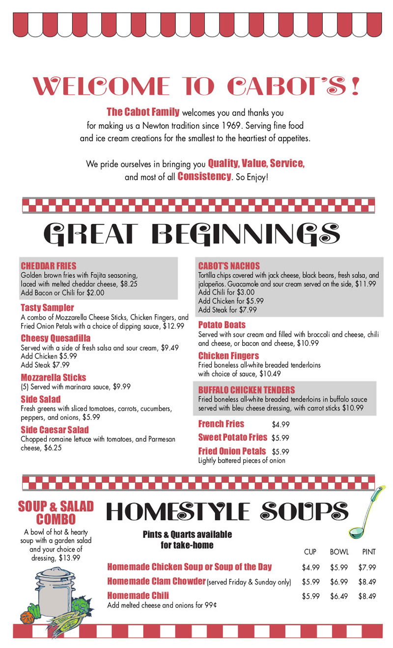 Great Beginnings and Soups