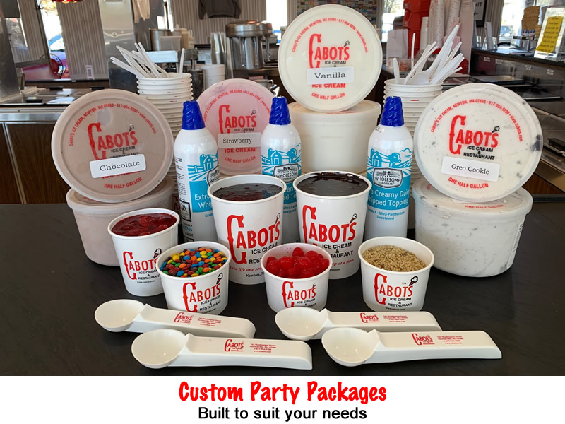 Custom Party Packages built to suit your needs
