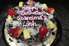 Order Ref: CS-040 8 inch Candy Shoppe with Fruit Topping Ice Cream Cake