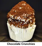 Chocolate Crunchies Ice Cream Cupcakes