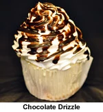 Chocolate Drizzle Ice Cream Cupcakes