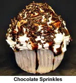 Chocolate Sprinkles Ice Cream Cupcakes