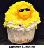 Summer Sunshine Ice Cream Cupcakes