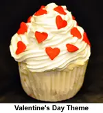 Valentine's Day Themed Ice Cream Cupcakes