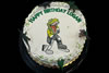 Order Ref: PI-578 Custom Hockey Themed Ice Cream Cake