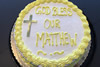 Order Ref: TH-158 Holy Communion 12x18 Inch Themed Ice Cream Cake.
