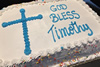 Order Ref: PI-479 12x18 inch Holy Communion Photo Image Ice Cream Cake