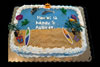 Order Ref: TH-213 Beach Custom Theme Ice Cream Cake