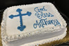 Order Ref: TH-210 10x14 inch Holy Communion Photo Image Ice Cream Cake for Anthony